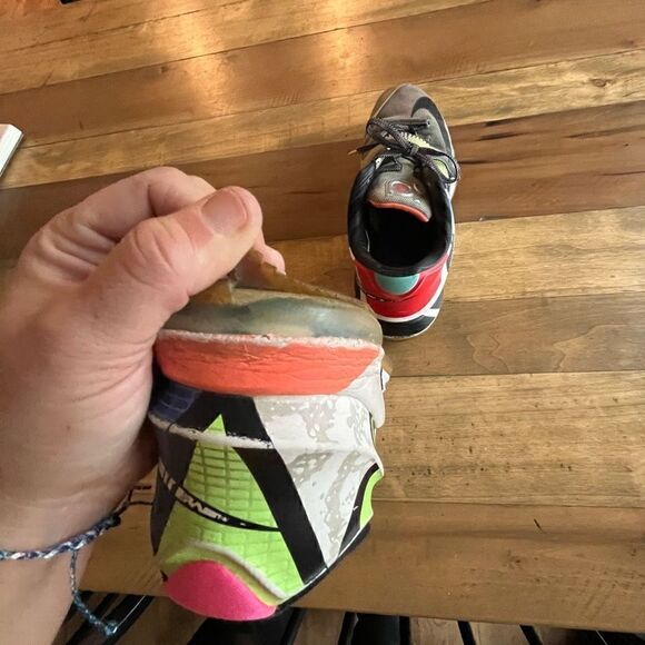 NIKE KD VII 7 SE WHAT THE MULTI-COLOR BLACK HORIZON 801778-944 10.5 SEE DESCRIPT - Picture 11 of 13